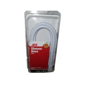 Ace Shower Hose White 1/2 in. x 60 in. 4360731